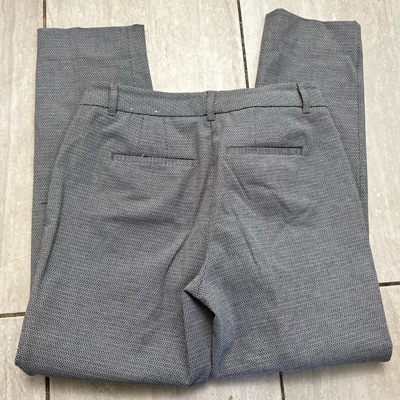 White House Black Market Black White Slim Ankle Trouser Stretch Pants 2 - Picture 3 of 6
